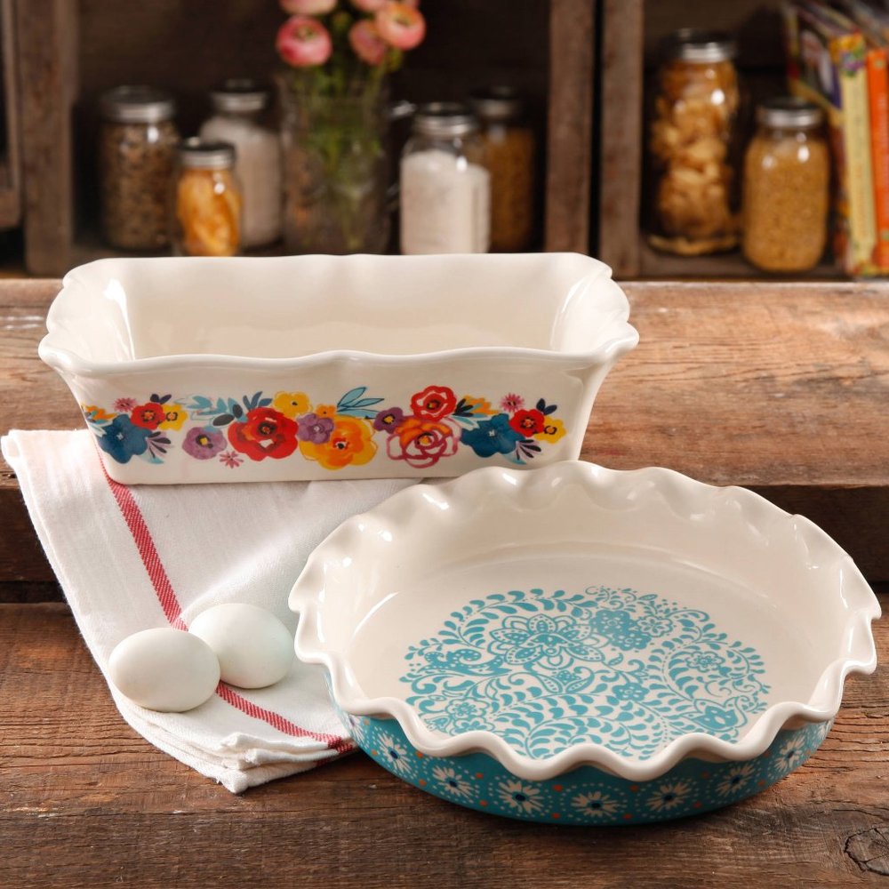 The Pioneer Woman Pie Plate & Baking Dish